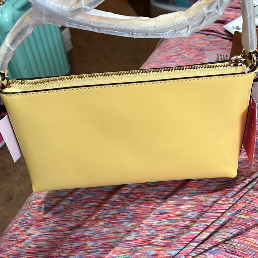 kate spade Yellow Leather Crossbody Bag - Picture 2 of 4